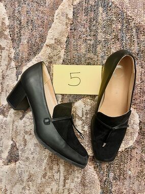 Tru Comfort Foam Block Heel Slip-on Loafers - $20